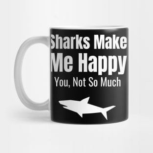 Shark Gifts for Shark Lovers - Funny Sharks Mug